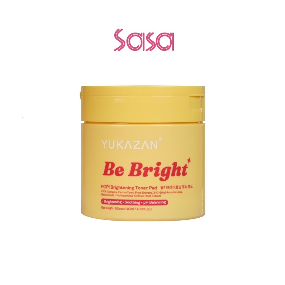 POP! BE BRIGHT BRIGHTENING TONER PAD 60'S