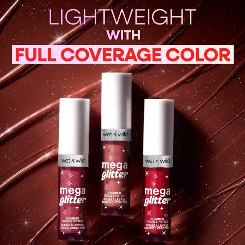 MEGA GLITTER LIQUID LIPSTICK MEGA GLITTER LIQUID LIPSTICK