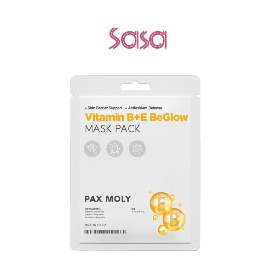 VITAMIN B+E GLOW MASK (1'S)