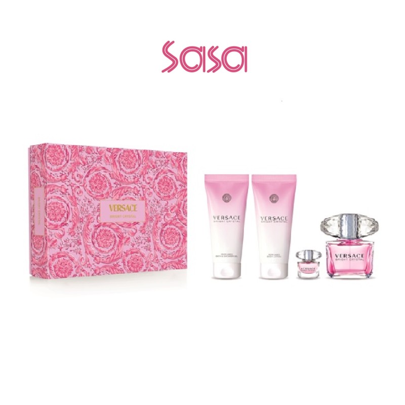 BRIGHT CRYSTAL EDT 90ML + BODY LOTION + SHOWER GEL 100ML + MINI 'S24