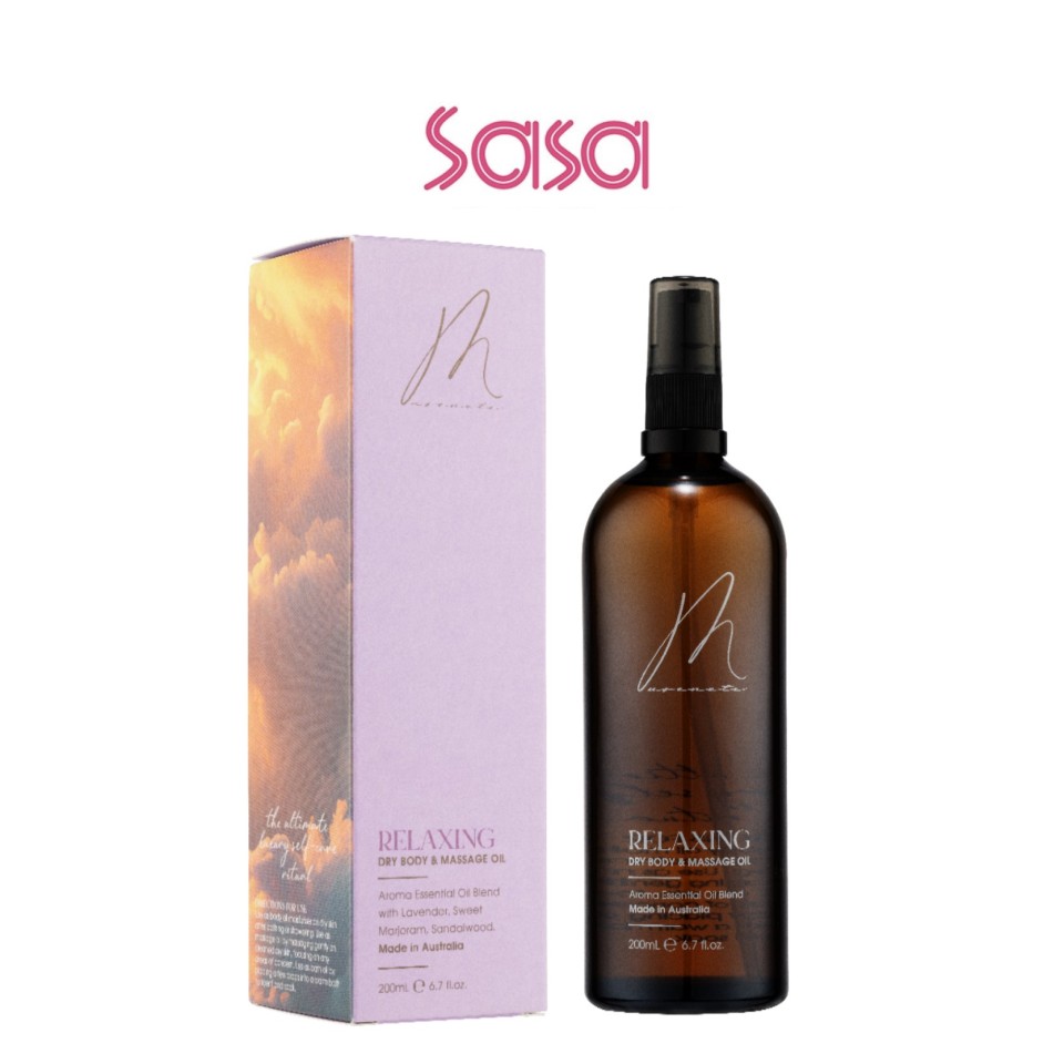 RELAX DRY BODY & MASSAGE OIL 200ML