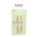 CREASELESS HAIR CLIPS 4PC (CORAL)