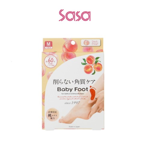 BABY FOOT 60 MINS M SIZE (PEACH)