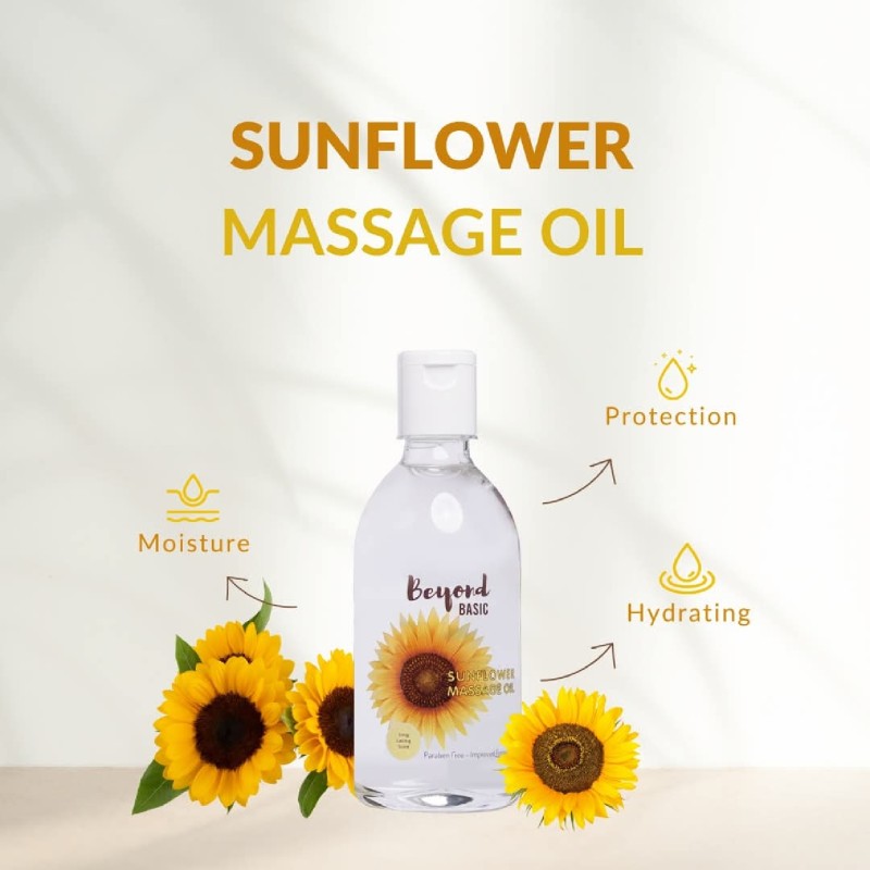 SUNFLOWER MASSAGE OIL 410ML