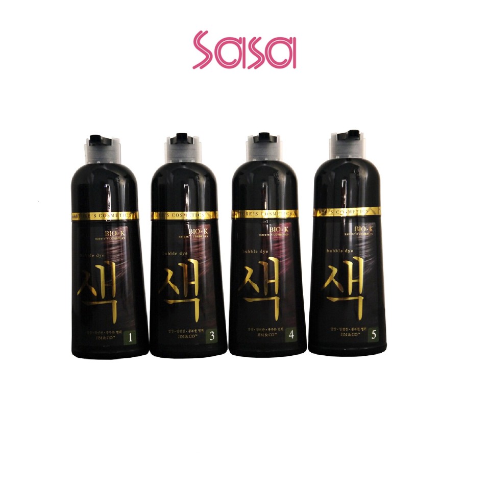 BUBBLE DYE HAIR COLOR SHAMPOO 320ML