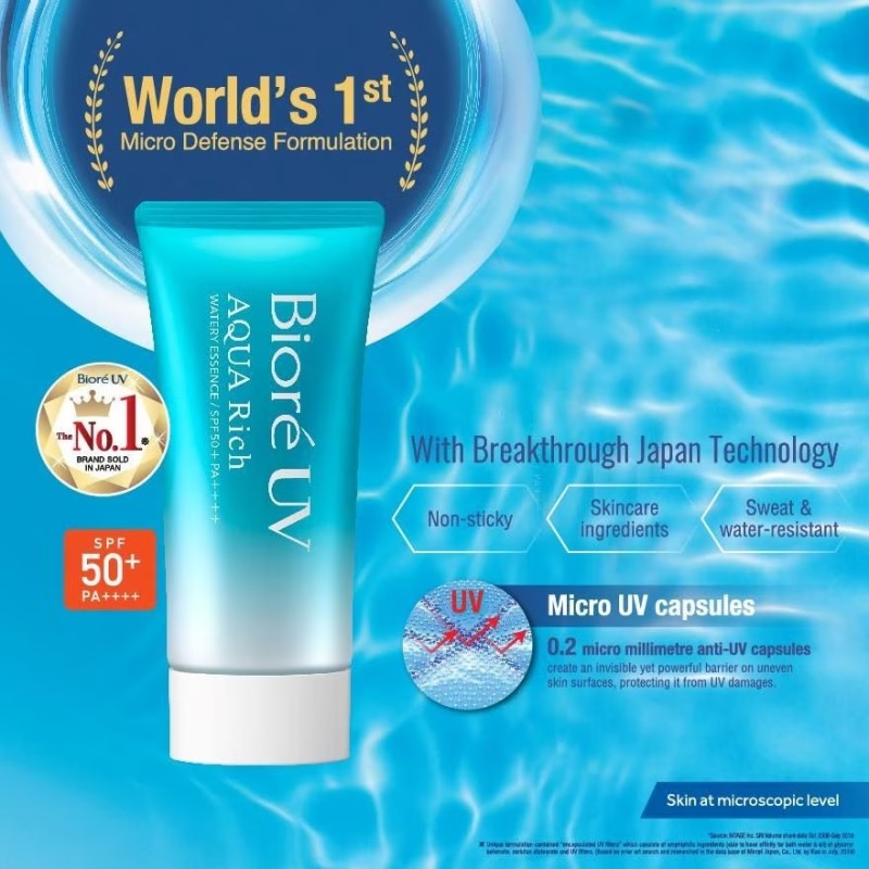 AQUA RICH WATERY ESSENCE SPF50+PA++ 50G