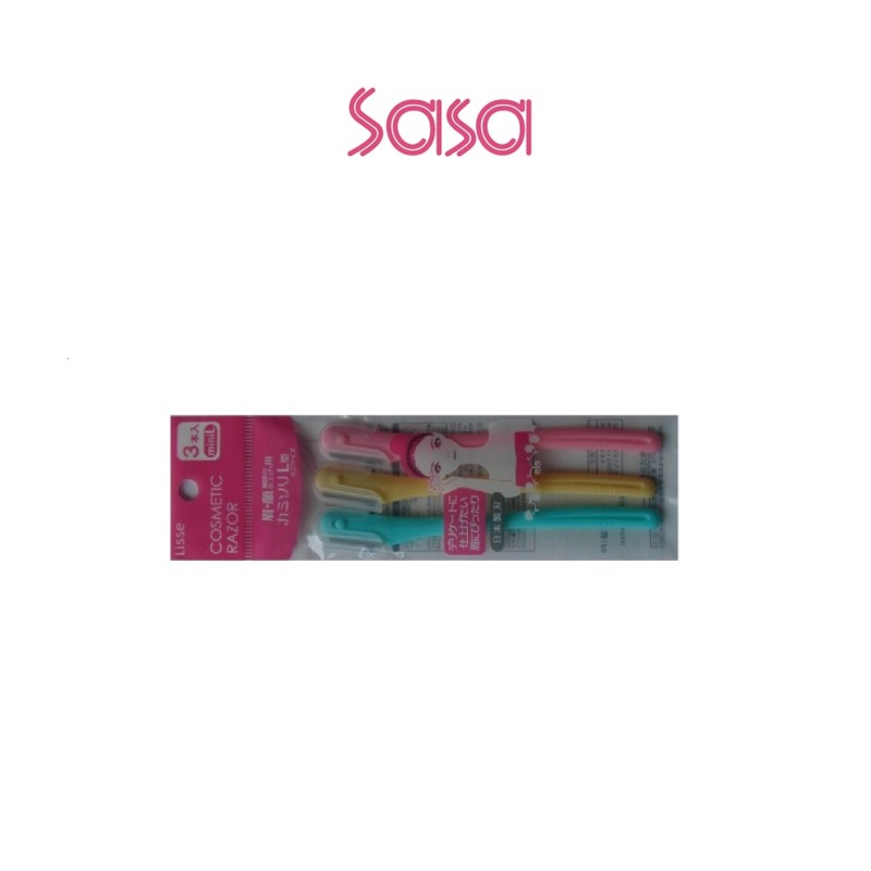COSMETIC RAZOR MAKE UP FACIAL BLADE EYEBROW KNIFES 3S