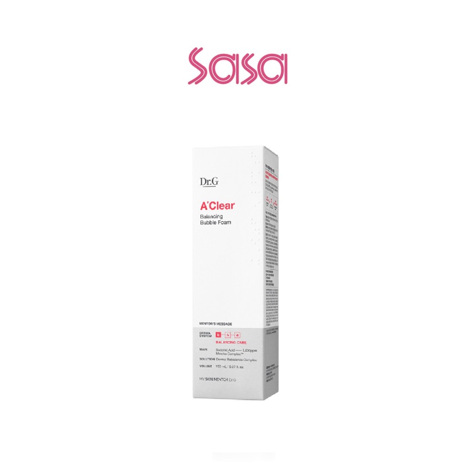 A CLEAR BALANCING BUBBLE FOAM 150ML