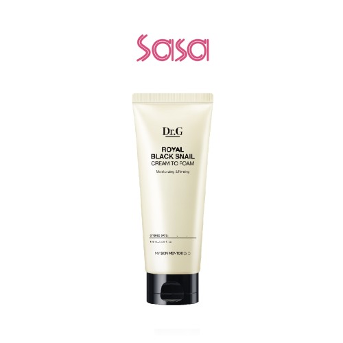 ROYAL BLACK SNAIL CREAM TO FOAM 150ML (MOISTURIZING & FIRMING)