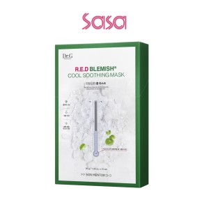 R.E.D BLEMISH COOL SOOTHING MASK 10'S