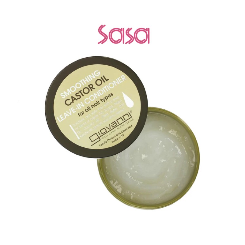 SMOOTHING CASTOR OIL LEAVE-IN CONDITNR 340ML