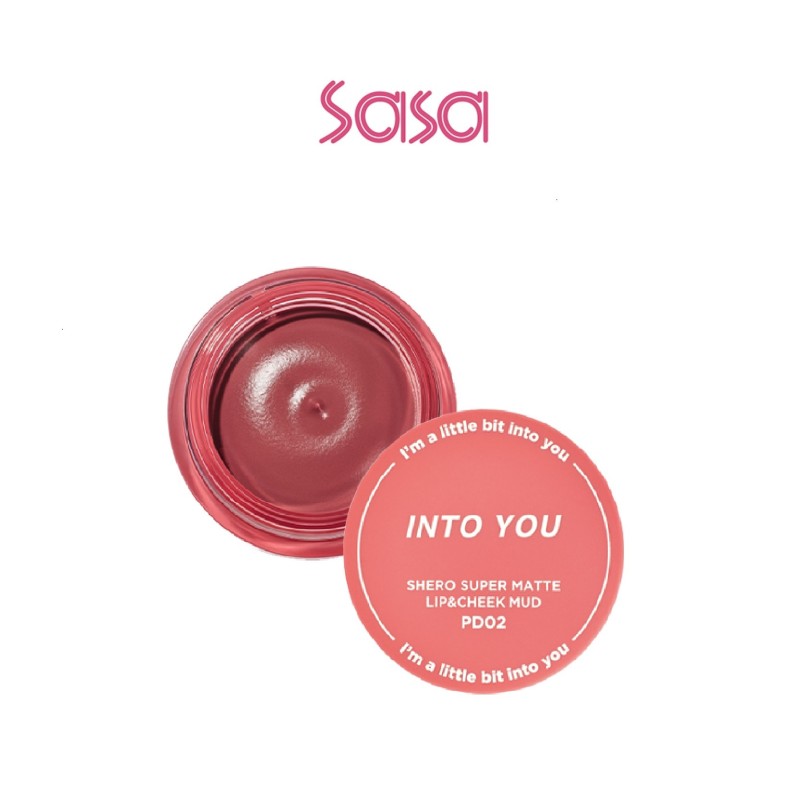 SHERO SUPER MATTE LIP & CHEEK MUD CANNED 5G