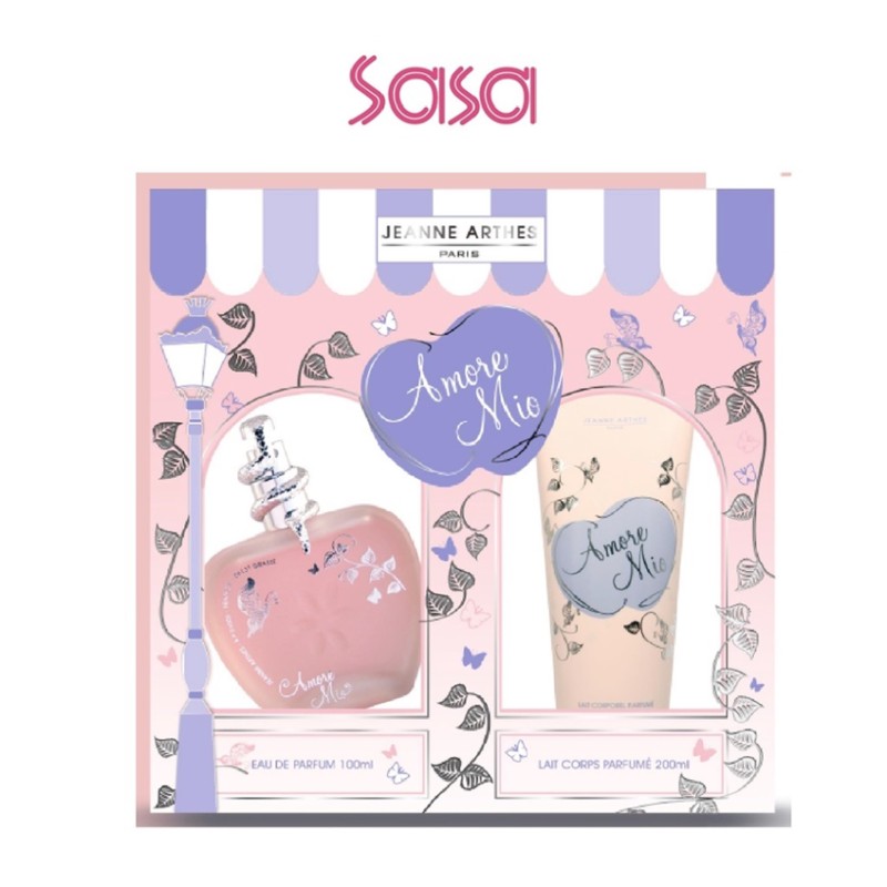 22' AMORE MIO GIFTSET 2'S (EDP 100ML + BODY LOTION 200ML)