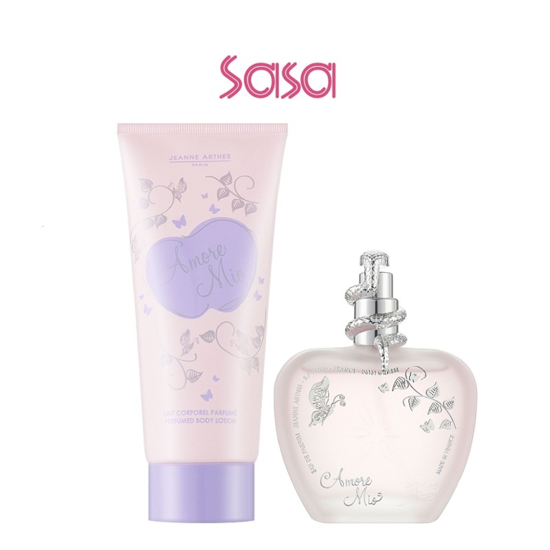 22' AMORE MIO GIFTSET 2'S (EDP 100ML + BODY LOTION 200ML)