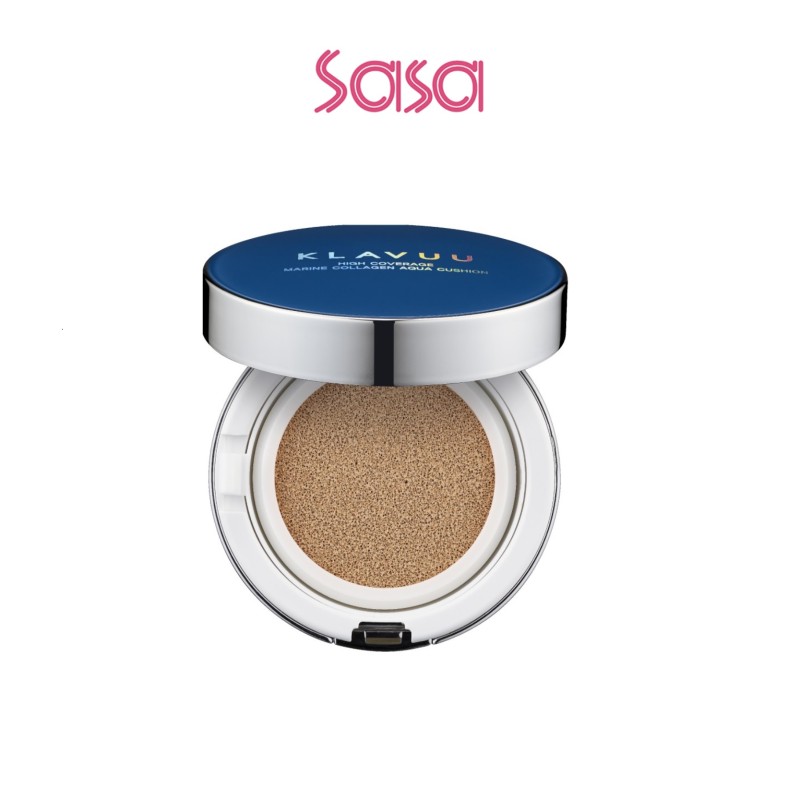 BLUE PEARLSATION HIGH COVERAGE MARINE COLLAGEN AQUA CUSHION REFILL SET