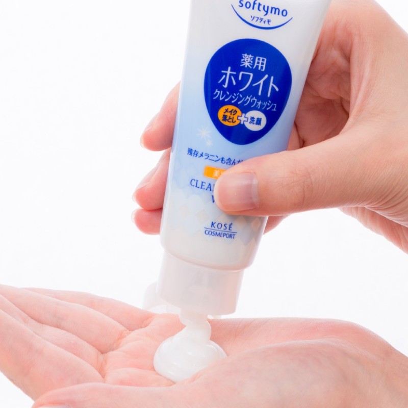 SOFTYMO CLEANSING FOAM WHITE 190G
