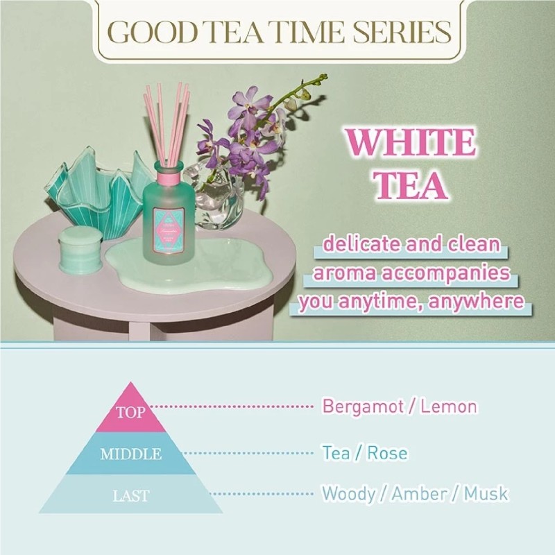 ROOM DIFFUSER WHITE TEA 100ML