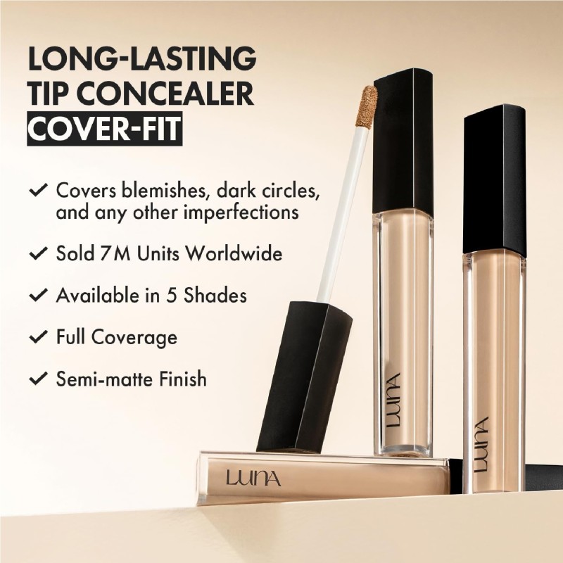 LONG LASTING TIP CONCEALER COVER-FIT 7.5G