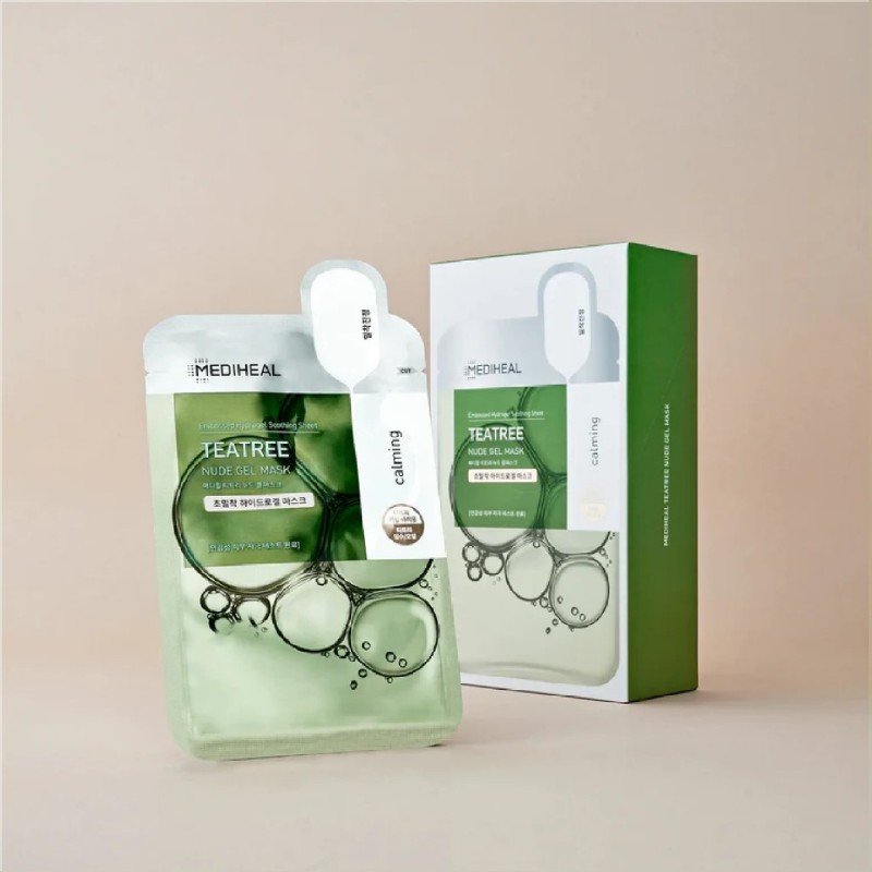 TEATREE NUDE GEL MASK 10'S