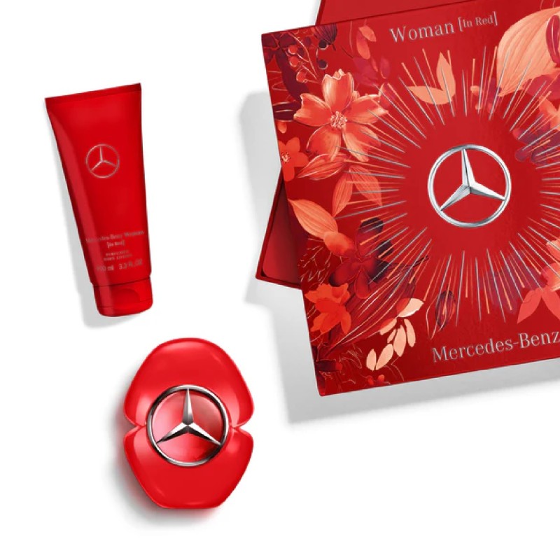 WOMAN IN RED 24 GIFTSET EDP 90ML + BODY LOTION 100ML 2PC