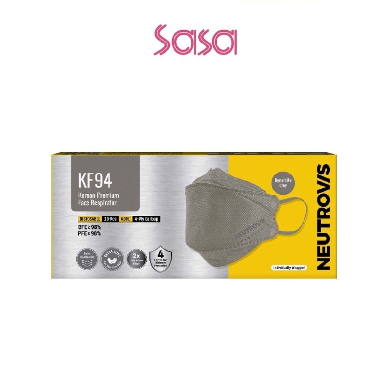 KF94 KOREAN PREMIUM FACE RESPIRATOR 10S