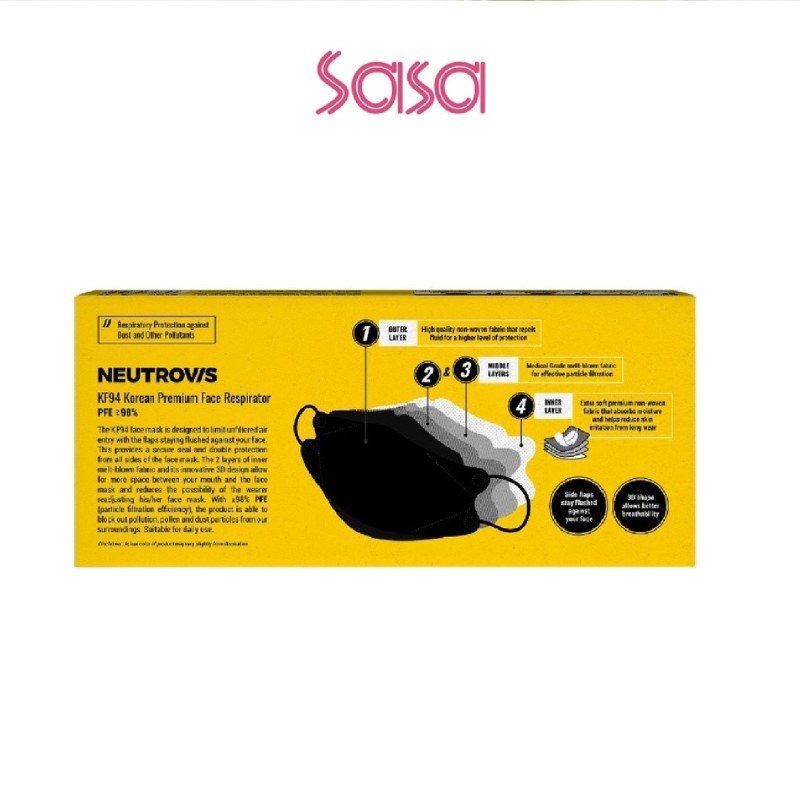 KF94 KOREAN PREMIUM FACE RESPIRATOR 10S