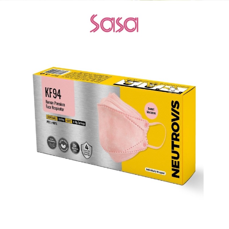 KF94 KOREAN PREMIUM FACE RESPIRATOR 10S