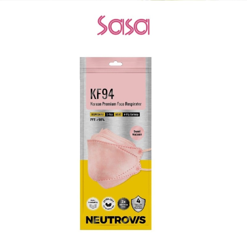 KF94 KOREAN PREMIUM FACE RESPIRATOR 10S
