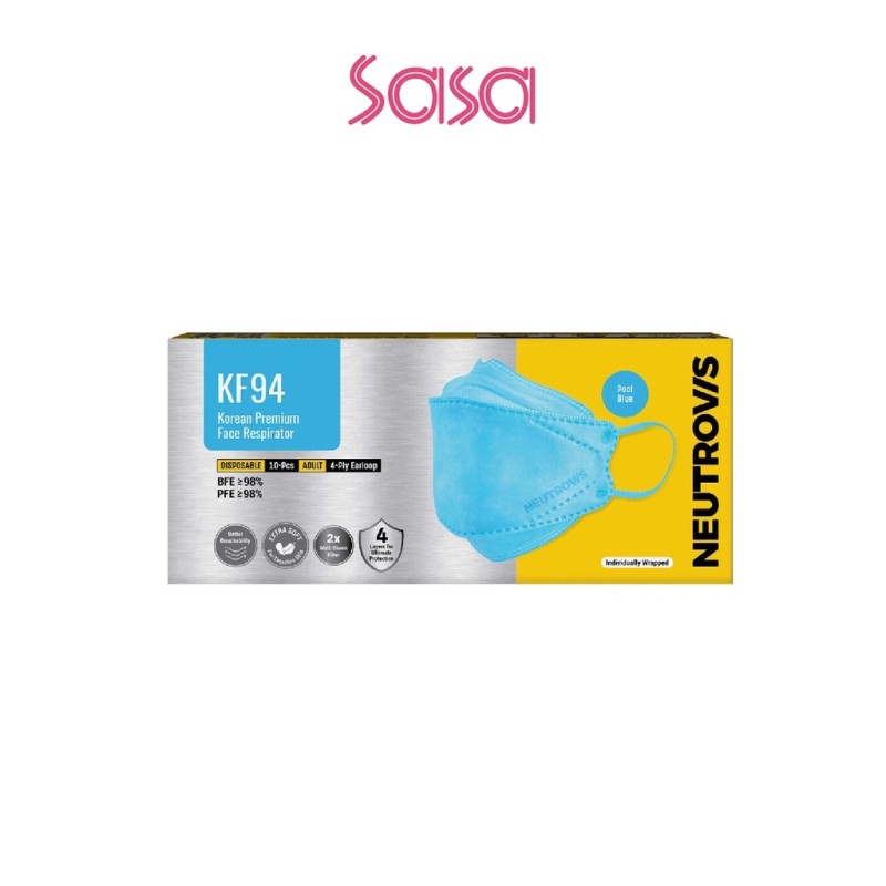 KF94 KOREAN PREMIUM FACE RESPIRATOR 10S