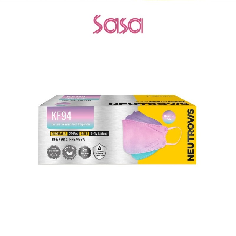 KF94 KOREAN PREMIUM FACE RESPIRATOR 20S