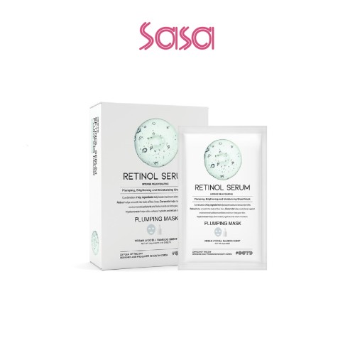 RETINOL SERUM PLUMPING MASK 10'S