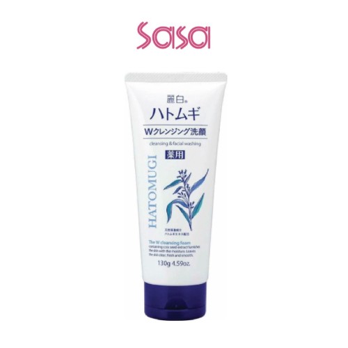 HATOMUGI THE W CLEANSING FOAM 130G