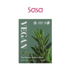 TEA TREE SO-RELIEVE MASK 10'S