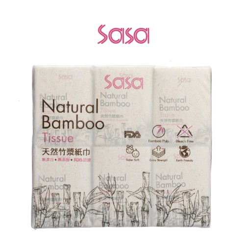 NATURAL BAMBOO TISSUE 12PK (BROWN)