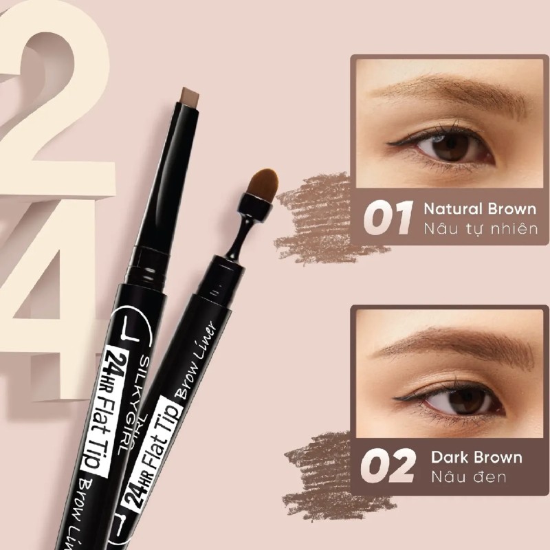 24HR FLAT TIP BROW LINER