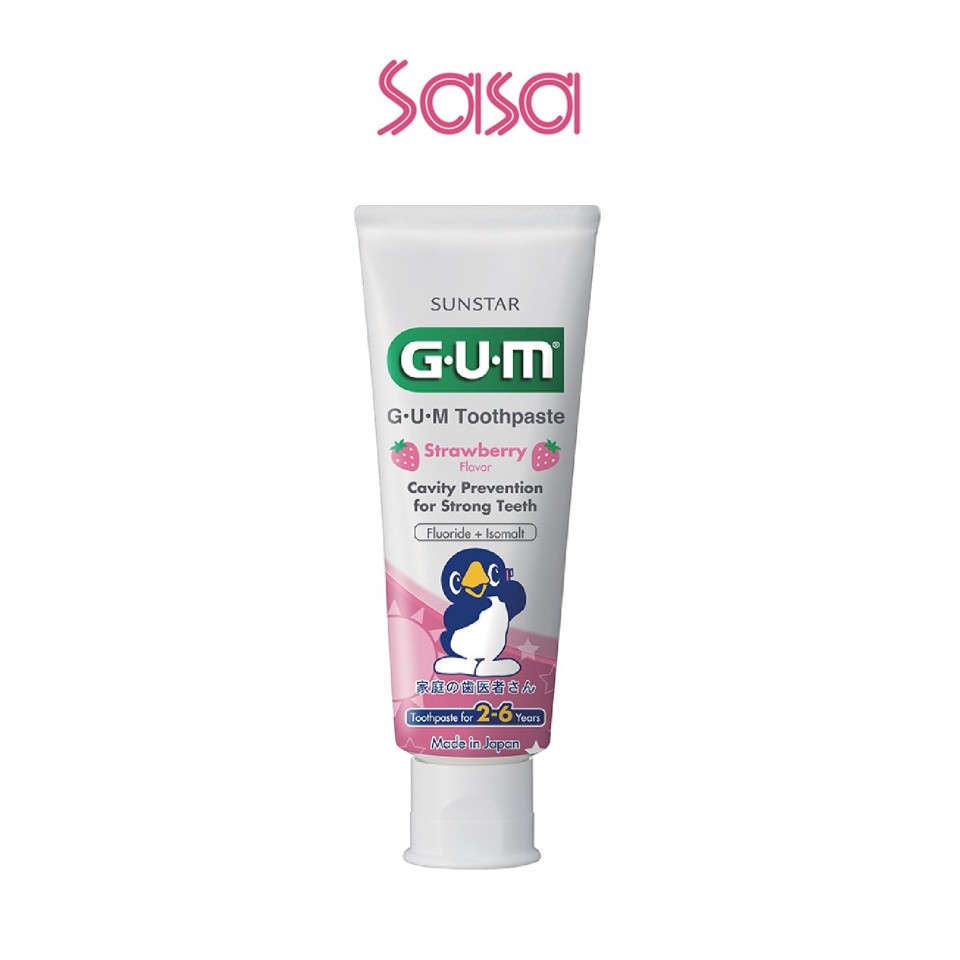 KIDS TOOTHPASTE STRAWBERRY 2-6 YEARS 70G