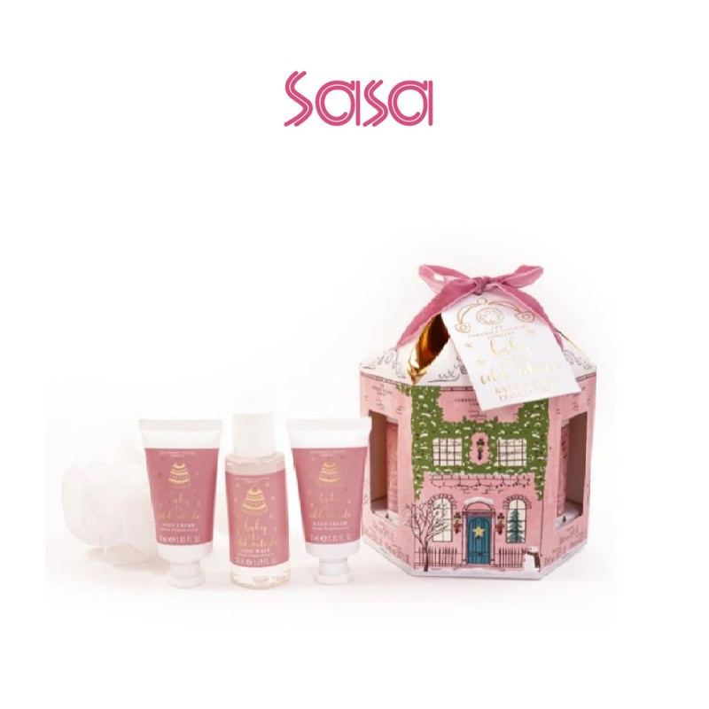 SNOW HOUSE MINI PAMPER SET 4PCS
