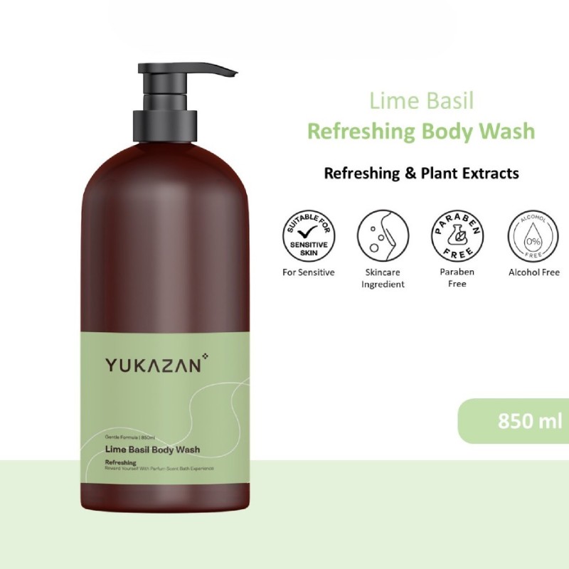 LIME BASIL BODY WASH