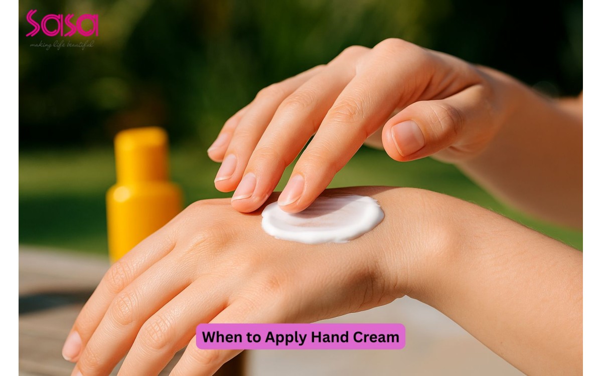 When to Apply Hand Cream for Dry Skin and Daily Skin Protection