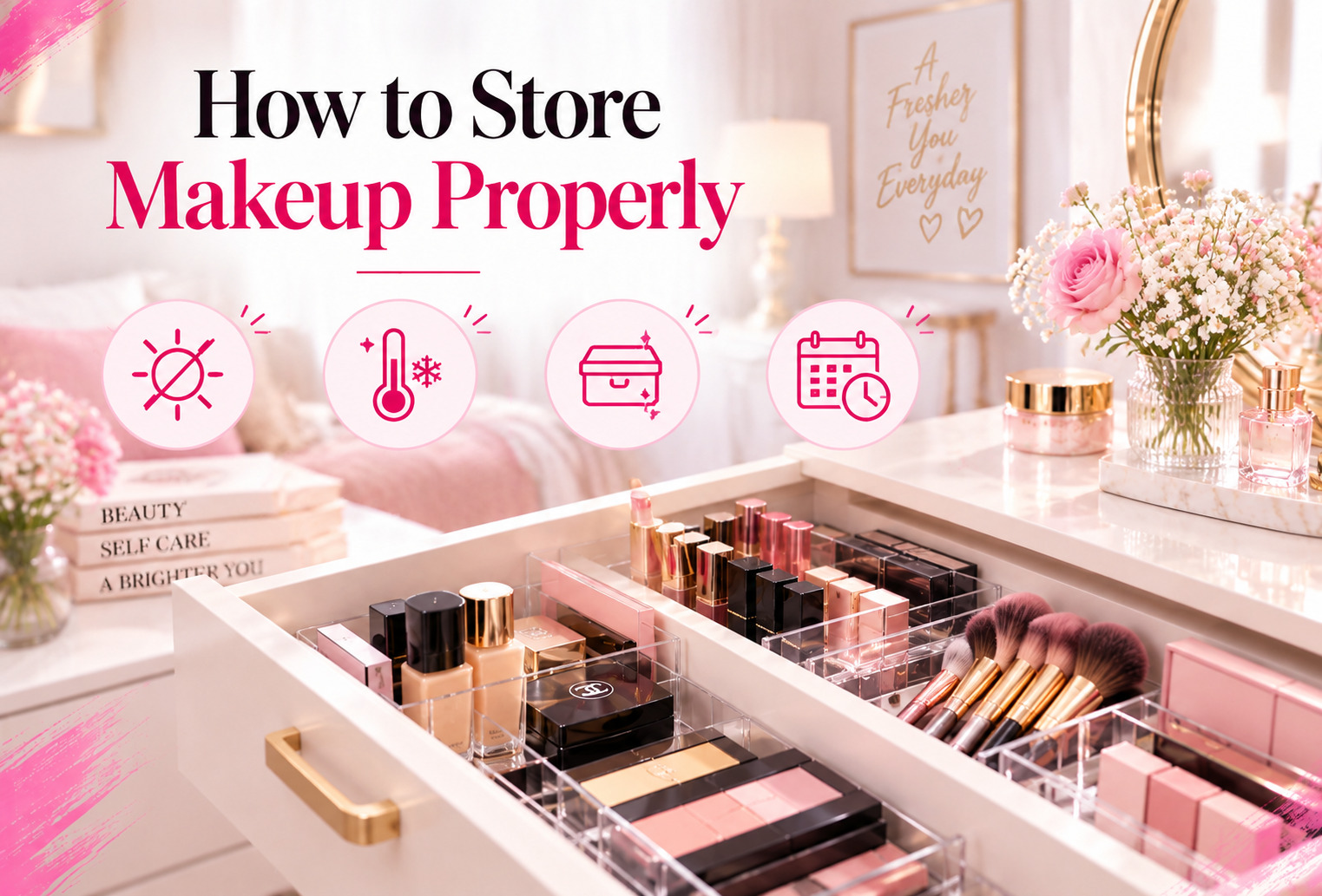 How to Store Makeup Properly