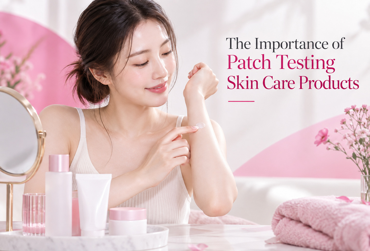 The Importance of Patch Testing Skin Care Products cover image