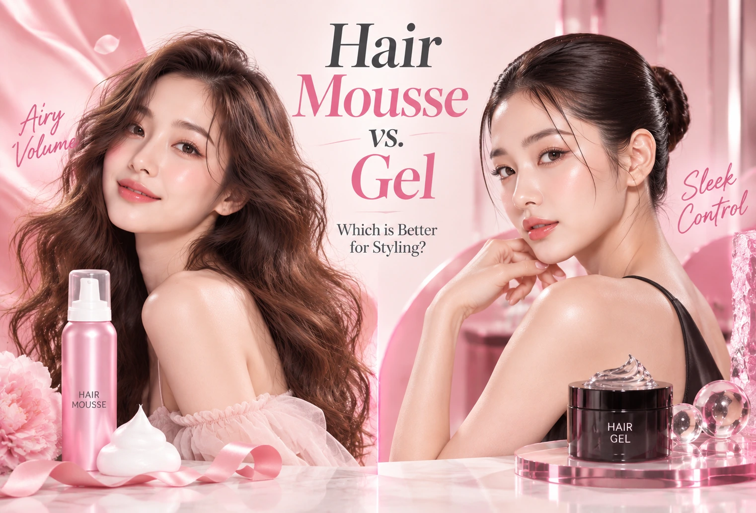 Mousse vs gel which hair styling product is better for curly hair