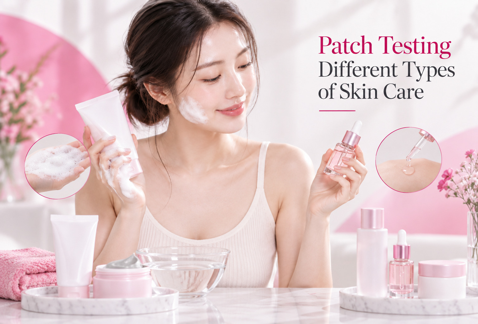 How to Patch Test Different Types of Skin Care Products