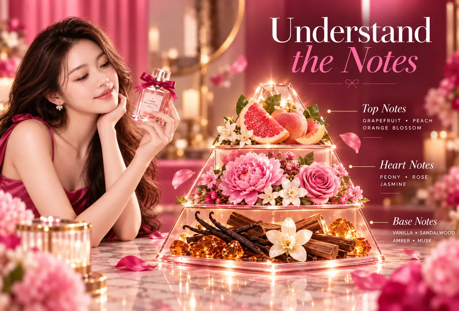 perfume fragrance notes top heart and base notes explained