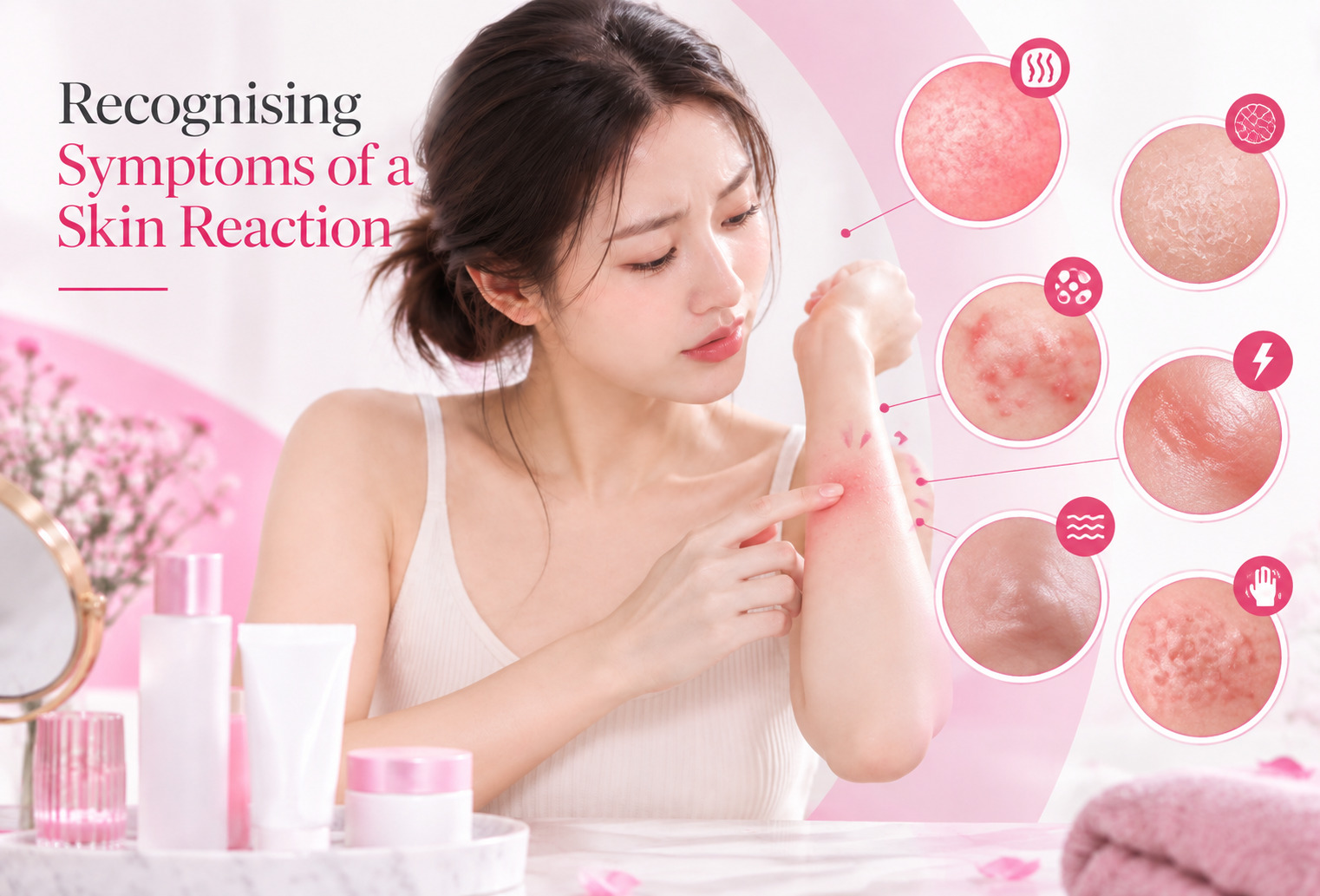 Recognising Symptoms of a Skin Reaction