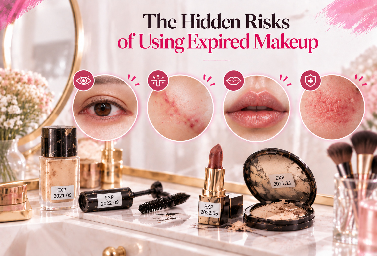 Risks of Using Expired Makeup