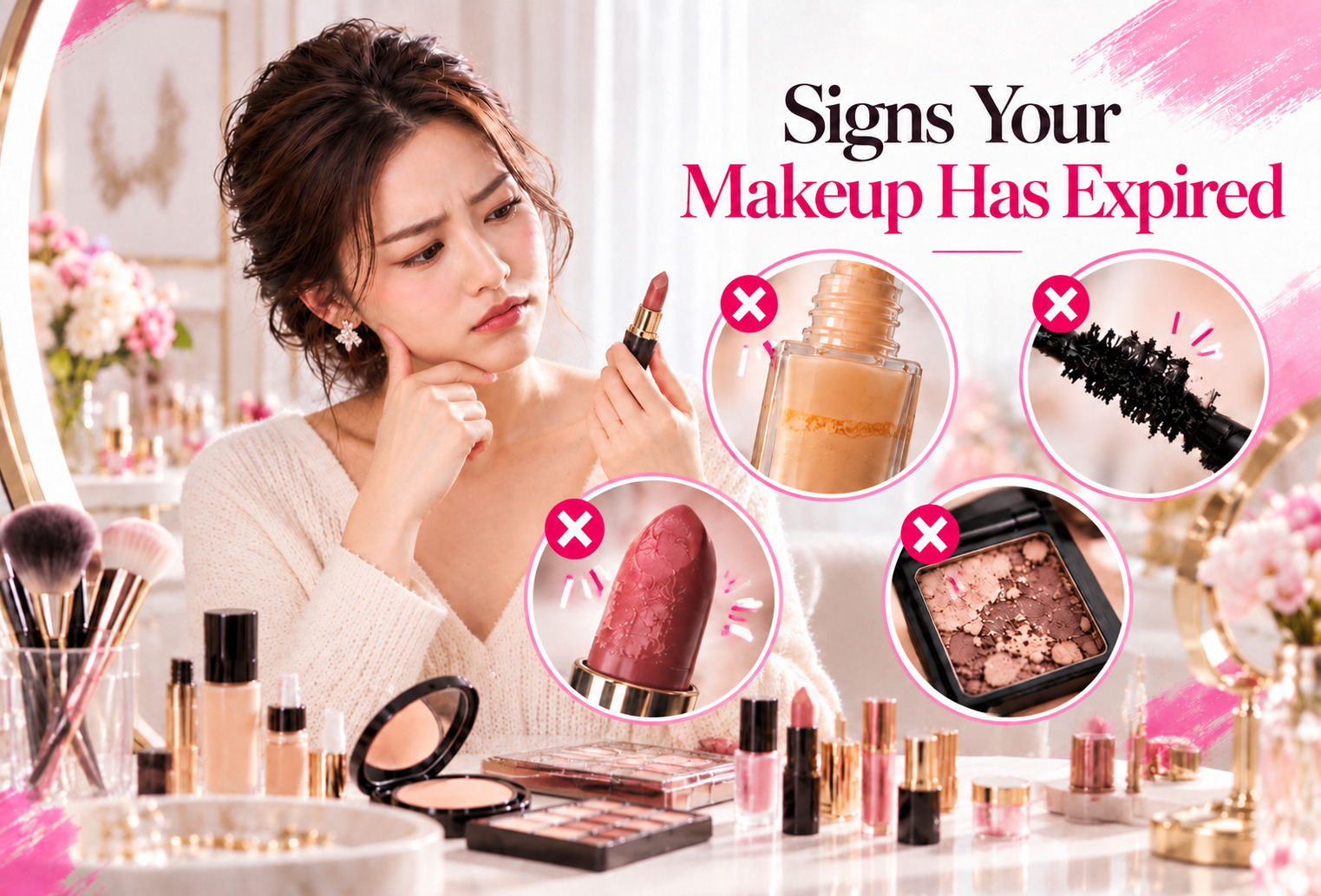 Signs Your Makeup Has Expired