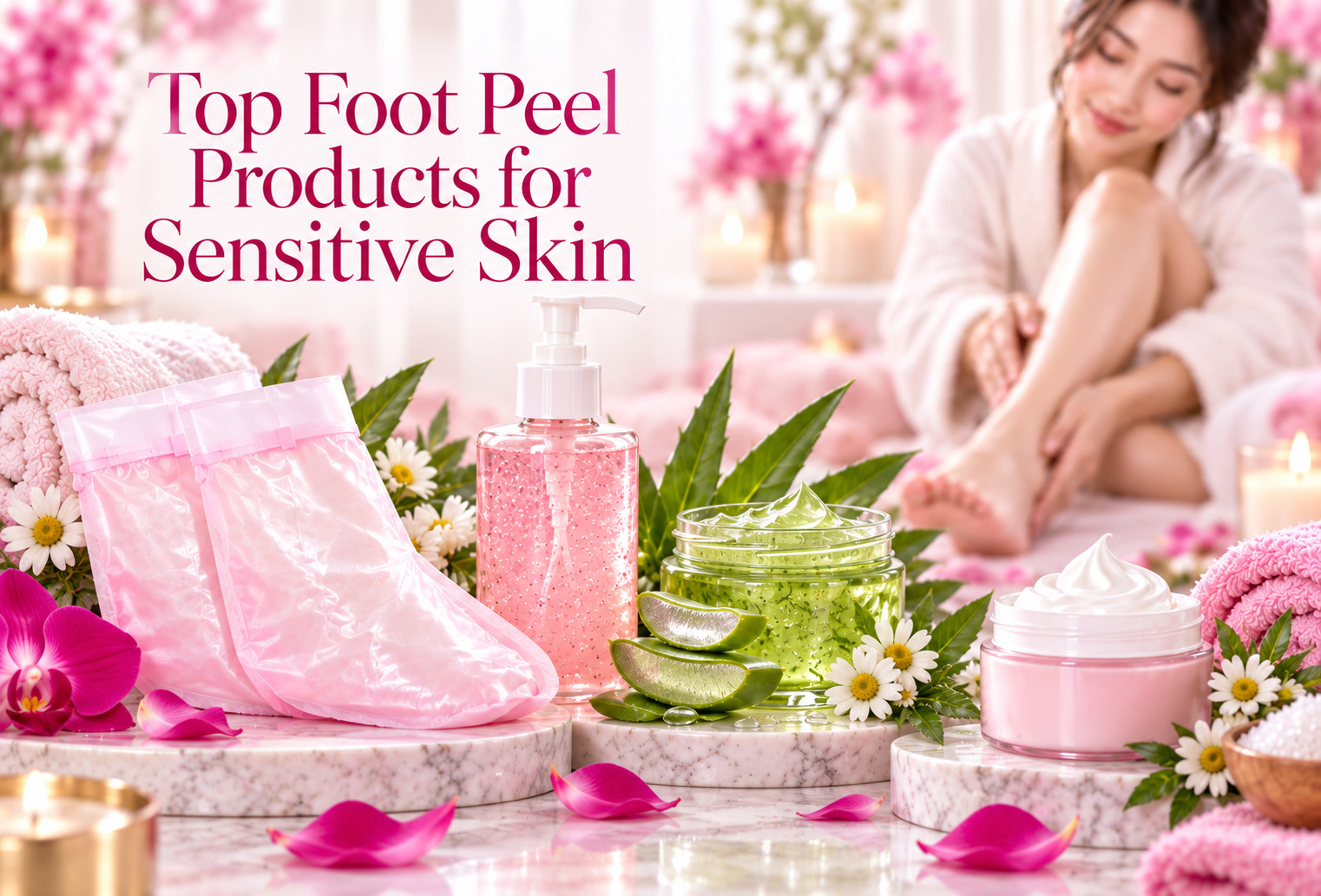 Top Foot Peel Products for Sensitive Skin