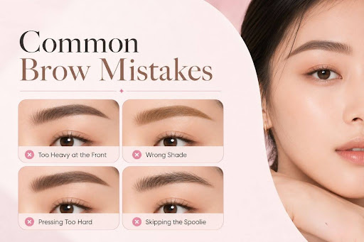 Using an Eyebrow Formula Incorrectly