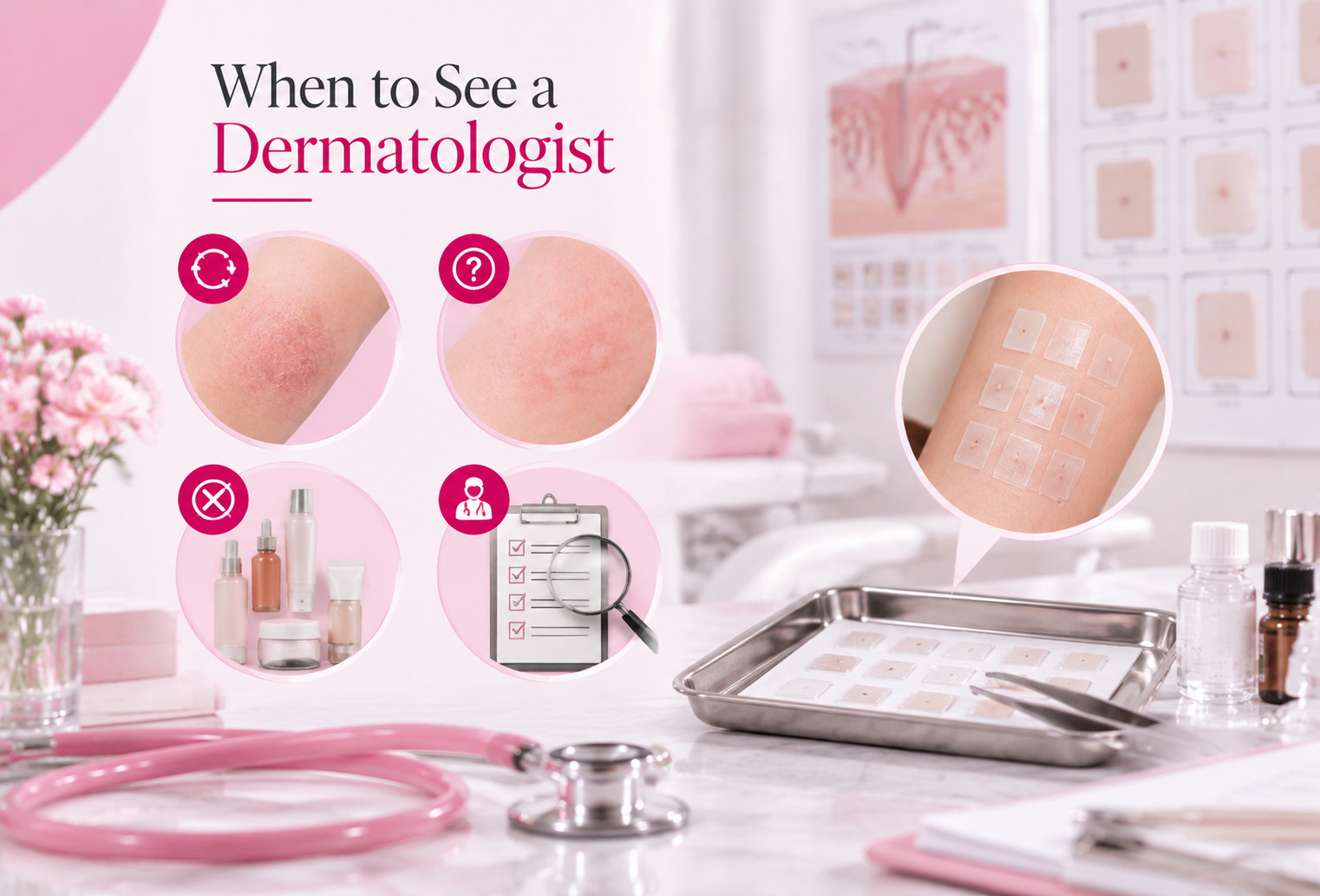 When to See a Dermatologist for a Professional Patch Test